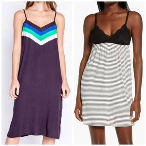 P.J. Salvage Chemise Set of Two, S